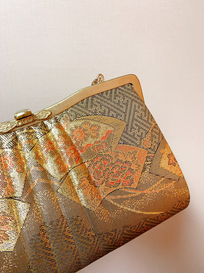 🇯🇵JAPAN Vintage ♡ Bags(Frame Purse/Frame Clutch/Kuchi Bag/Wallet)｜ 🇯🇵日本古著 ♡ 手袋(金襴錦織西陣織和裝手袋/口金袋/銀包)｜🔎 ss-vin207