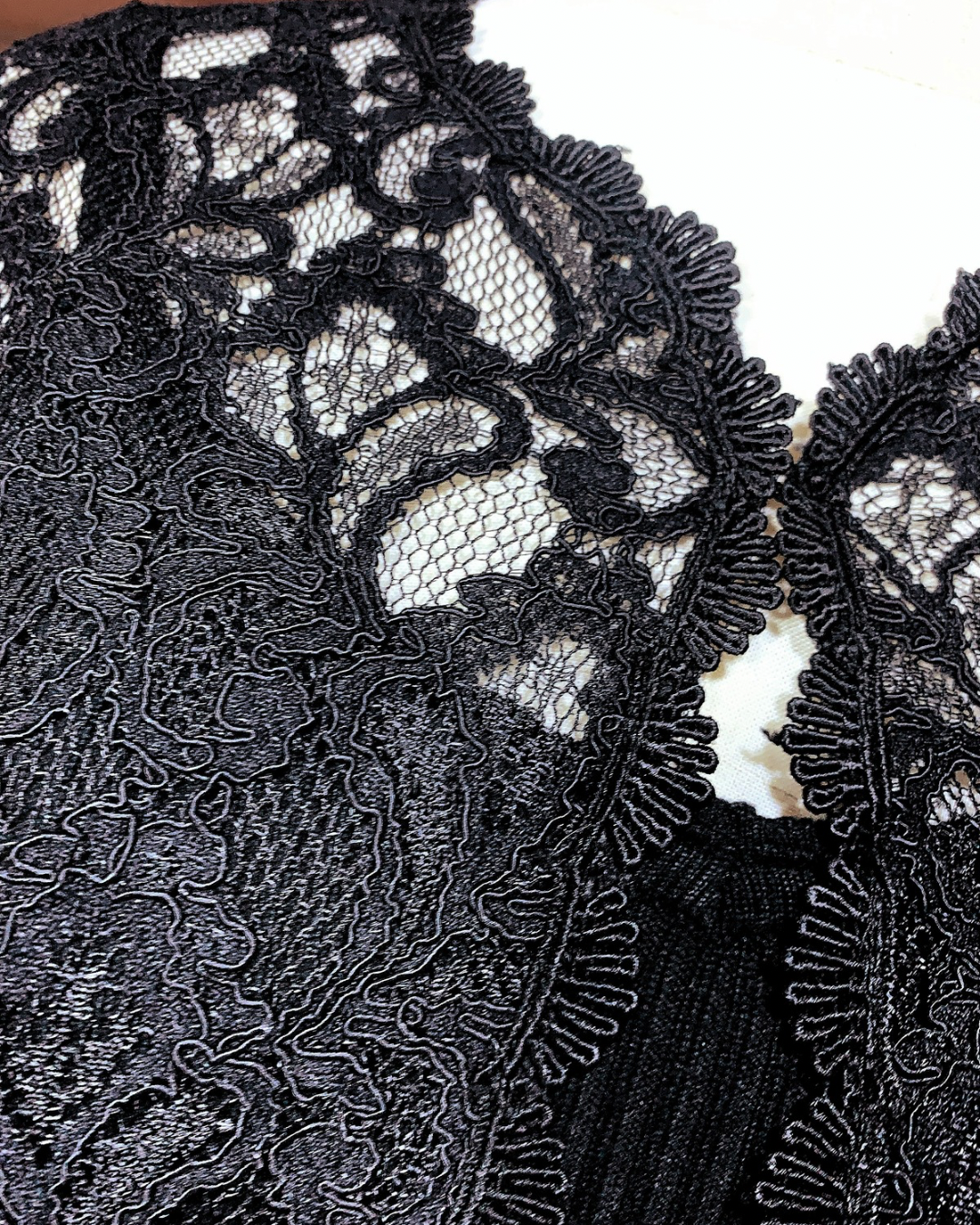 🇯🇵 日本古著 黑縷空蕾士外套
Vintage Black Classic Lace Cardigan🔎 ss-vin062