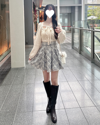 🇯🇵 JAPAN ♥ Knitted Tie-Front ౨ৎ Jacket + Vest
針織綁帶౨ৎ外套➕背心
◍ 5 colors 🔎 ɪᴛᴇᴍ ɴᴏ.： SS-jgdr8340