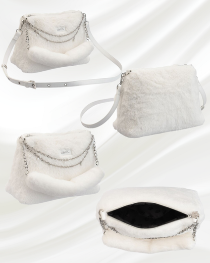 🇯🇵 JAPAN ♥ MARY QUANT Double-chain plush 2-way bag
♥ 雙鏈毛絨絨2way袋(3色入)

🔎 ɪᴛᴇᴍ ɴᴏ.： SS-jr225-814093