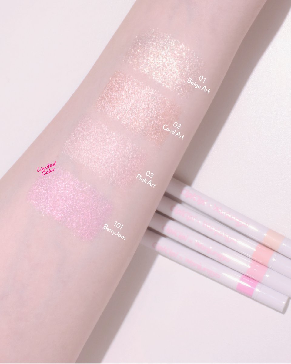 🇯🇵日本 ♥ CIPICIPI x Wonjungyo Tear Sketch Liner 限定色 101Berry Jam 淚袋臥蠶勾勒眼線筆