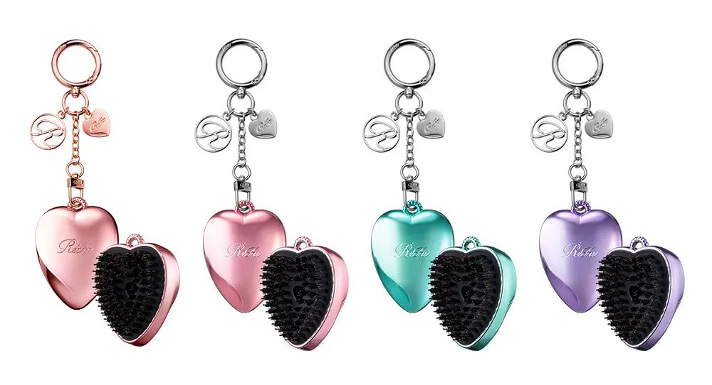 🇯🇵JAPAN ♥ ReFa HEART BRUSH CHARM 迷你心形梳吊飾 リファハートブラシチャーム