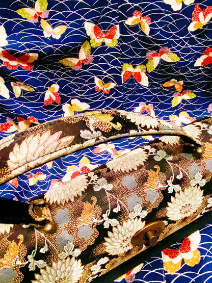 🇯🇵JAPAN Vintage ♡ Bags(Frame Purse/Frame Clutch/Kuchi Bag/Wallet)｜ 🇯🇵日本古著 ♡ 手袋(金襴錦織西陣織和裝手袋/口金袋/銀包)｜🔎 ss-vin382