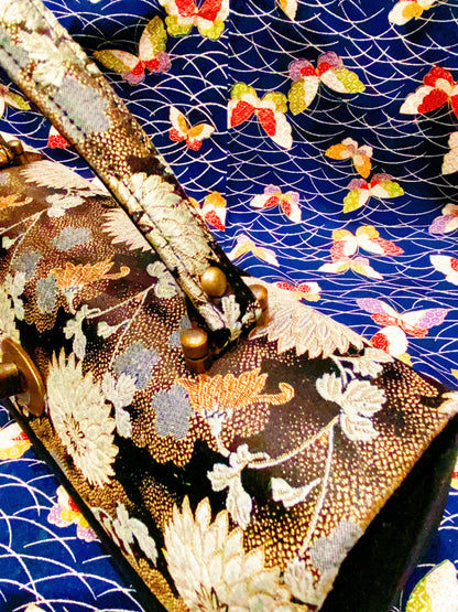 🇯🇵JAPAN Vintage ♡ Bags(Frame Purse/Frame Clutch/Kuchi Bag/Wallet)｜ 🇯🇵日本古著 ♡ 手袋(金襴錦織西陣織和裝手袋/口金袋/銀包)｜🔎 ss-vin382