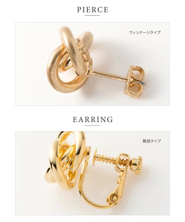 🇯🇵日本 18K Coating復古霧面霧面扭結耳環 Vintage Matte Matte Twist Earrings 🔎 ɪᴛᴇᴍ ɴᴏ.🔎 SS-jre00713