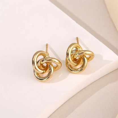 🇯🇵日本 18K Coating Vintage Matte Matte Twist Earrings 復古霧面霧面扭結耳環 🔎 ɪᴛᴇᴍ ɴᴏ.🔎 SS-jre00713