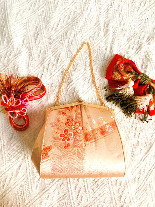 🇯🇵JAPAN Vintage ♡ Bags(Frame Purse/Frame Clutch/Kuchi Bag/Wallet)｜  🇯🇵日本古著 ♡ 手袋(金襴錦織西陣織和裝手袋/口金袋/銀包)｜🔎 ss-vin222