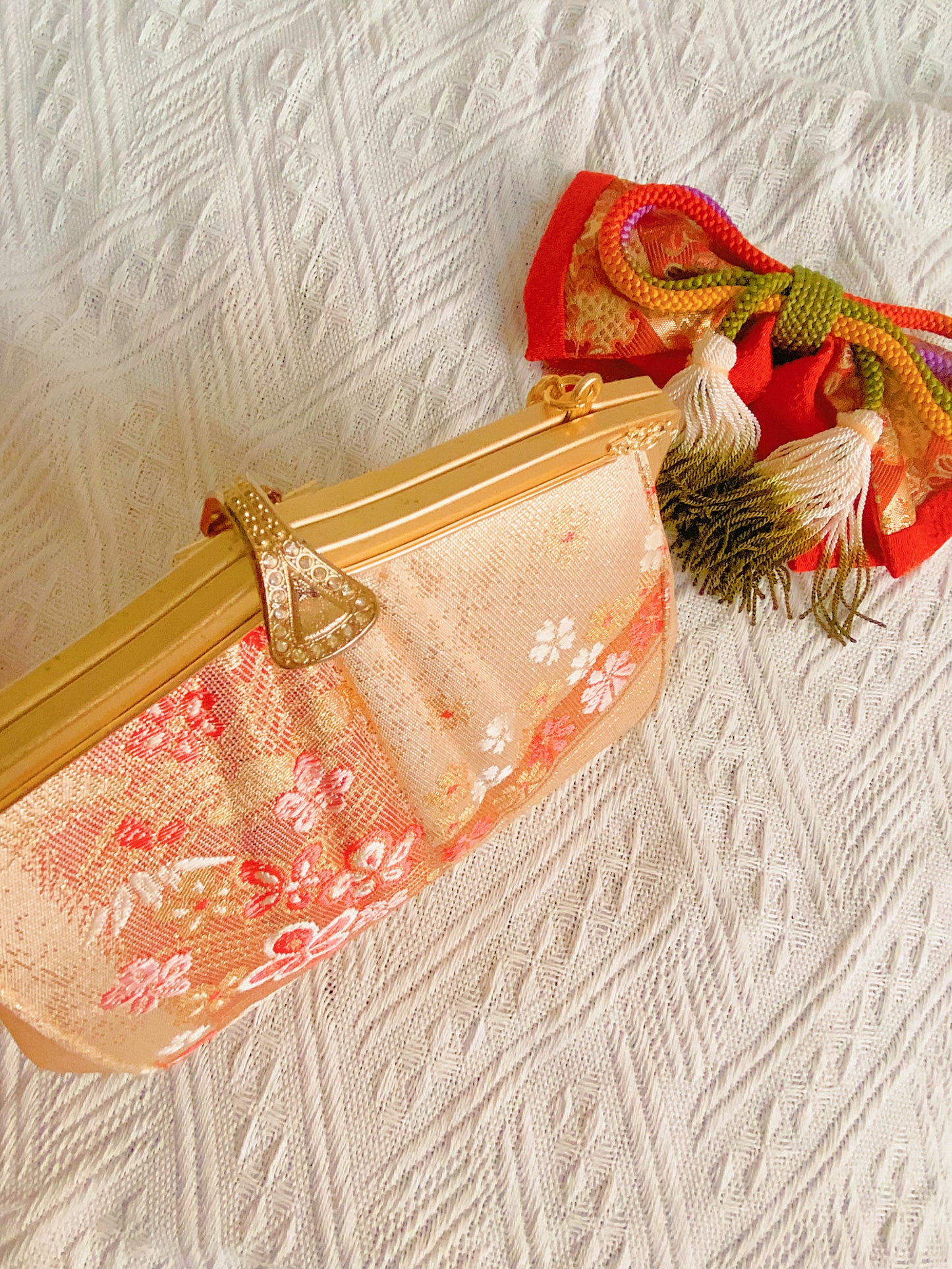 🇯🇵JAPAN Vintage ♡ Bags(Frame Purse/Frame Clutch/Kuchi Bag/Wallet)｜  🇯🇵日本古著 ♡ 手袋(金襴錦織西陣織和裝手袋/口金袋/銀包)｜🔎 ss-vin222