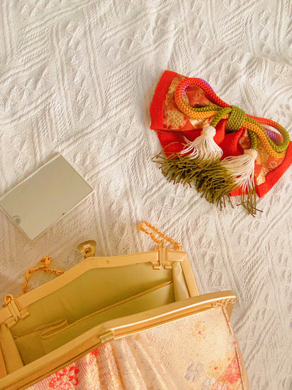 🇯🇵JAPAN Vintage ♡ Bags(Frame Purse/Frame Clutch/Kuchi Bag/Wallet)｜  🇯🇵日本古著 ♡ 手袋(金襴錦織西陣織和裝手袋/口金袋/銀包)｜🔎 ss-vin222