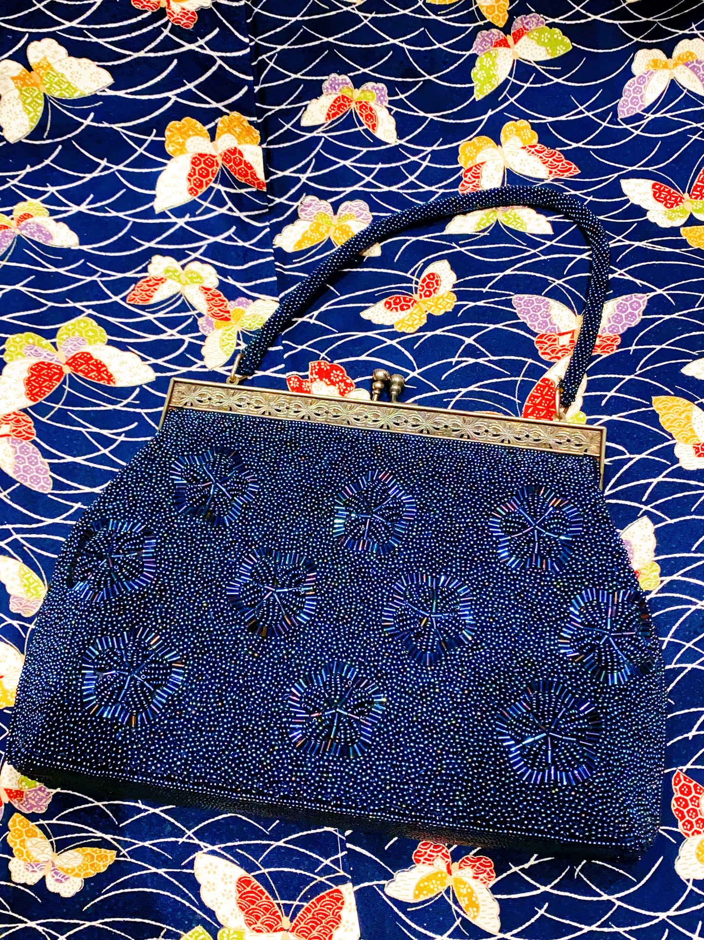 🇯🇵JAPAN Vintage ♡ Bags(Frame Purse/Frame Clutch/Kuchi Bag/Wallet)｜ 🇯🇵日本古著 ♡ 手袋(金襴錦織西陣織和裝手袋/口金袋/銀包)｜🔎 ss-vin381