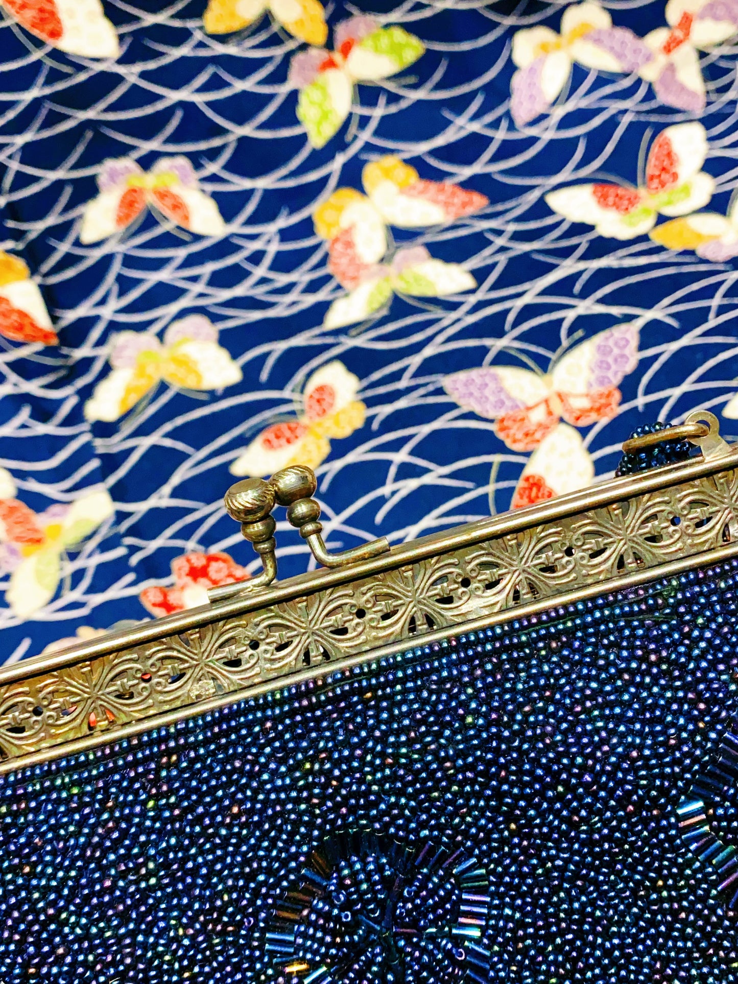 🇯🇵JAPAN Vintage ♡ Bags(Frame Purse/Frame Clutch/Kuchi Bag/Wallet)｜ 🇯🇵日本古著 ♡ 手袋(金襴錦織西陣織和裝手袋/口金袋/銀包)｜🔎 ss-vin381