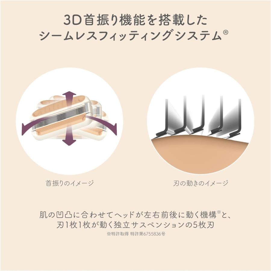 🇯🇵Japanese KAI miness 5-blade body knife for women (with 2 replacement blades) Razor for Body Razor with 2 Replacement Blades