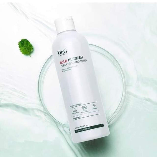 🇰🇷韓國 DR G Red Blemish Soothing Toner 積雪草舒敏補濕去角質爽膚水 200ml