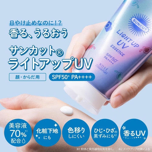 🇯🇵Japanese KOSE Cosmeport Sunscreen Tone Up UV Essence Mint Green [Mint Green] SPF50+ PA++++ 80gリーン