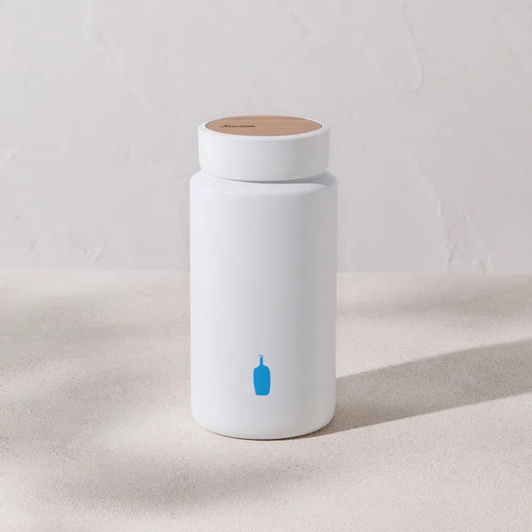 🇯🇵日本 ♥ 最新限量版 BLUE BOTTLE Coffee x RIVERS MOKU Drink Bottle 藍瓶咖啡 聯名木紋蓋輕量保溫瓶 モク ドリンクボトル