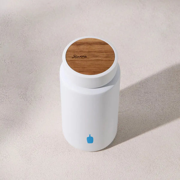 🇯🇵日本 ♥ 最新限量版 BLUE BOTTLE Coffee x RIVERS MOKU Drink Bottle 藍瓶咖啡 聯名木紋蓋輕量保溫瓶 モク ドリンクボトル