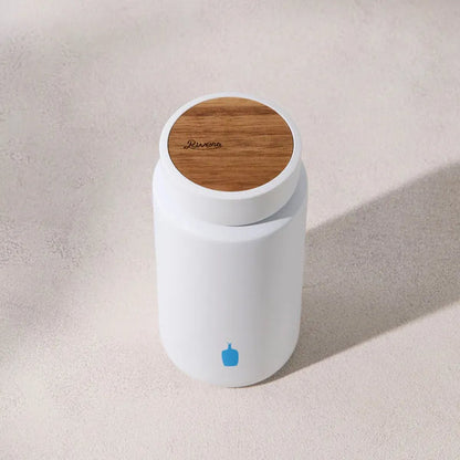 🇯🇵日本 ♥ 最新限量版 BLUE BOTTLE Coffee x RIVERS MOKU Drink Bottle 藍瓶咖啡 聯名木紋蓋輕量保溫瓶 モク ドリンクボトル