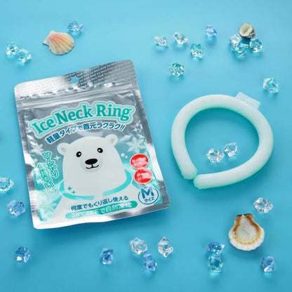 🇯🇵Japan｜A must-have artifact for cooling and relieving summer heat｜Japan’s best-selling polar bear mint green super cute cooling neck ring cooling neck ring cooling neck ring Koala Ice Neck Ring アイスネックリングエムサイズ