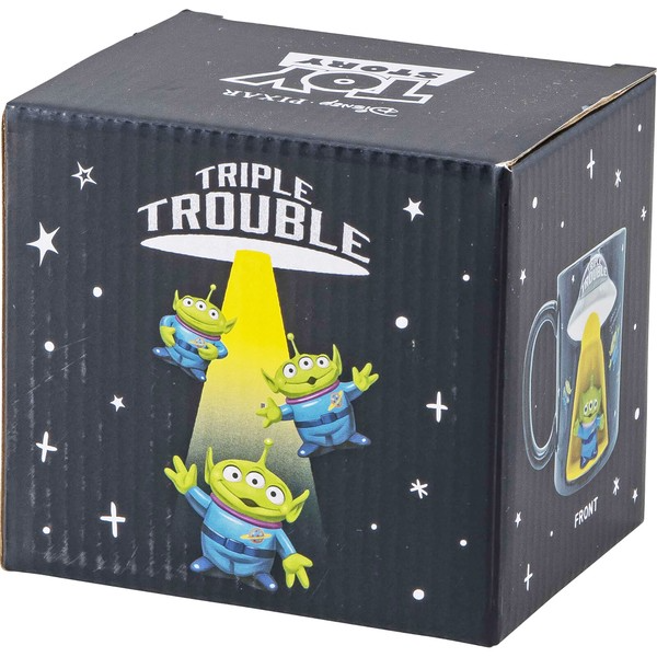 🇯🇵日本 ♡ DISNEY Alien 3D Spaceship Ceramic Mug 迪士尼三眼仔太空船杯 ディズニー エイリアン UFOマグ