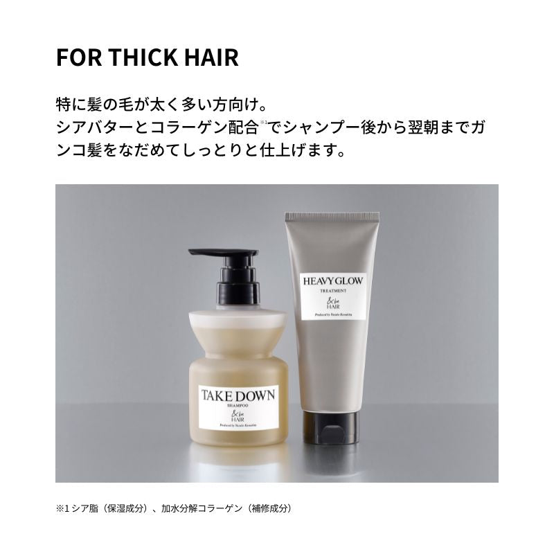 🇯🇵Japan&amp;be Hebei Yusuke Smooth Moisturizing Shampoo Newly Launched Shampoo Care Series Scalp Care Take Down Shampoo アンドビーテイクダウンシャンプー