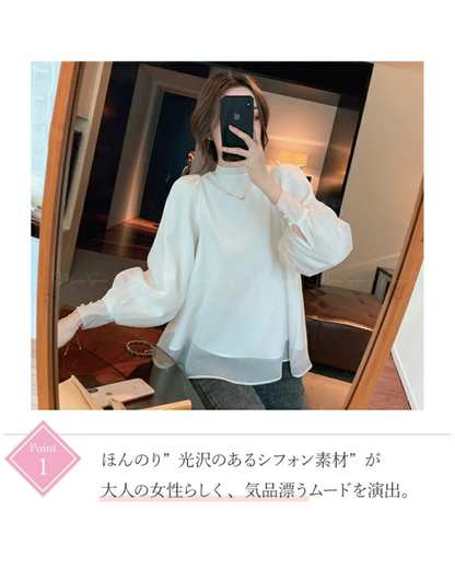 🇯🇵JAPAN
♥ Ribbon Lace Frill Blouse
蝴蝶結宮廷長袖上衣 SS-JR10000508