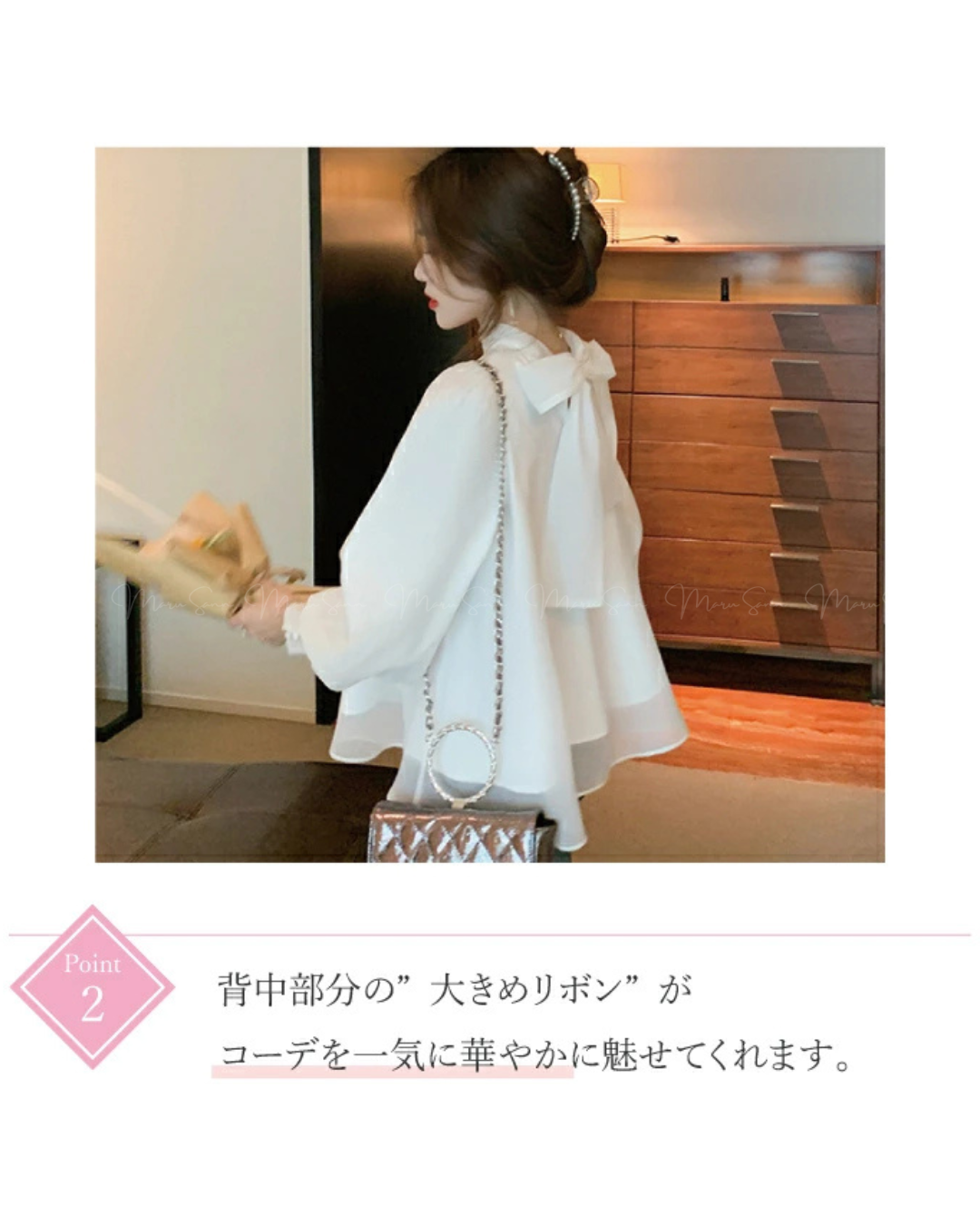 🇯🇵JAPAN
♥ Ribbon Lace Frill Blouse
蝴蝶結宮廷長袖上衣 SS-JR10000508