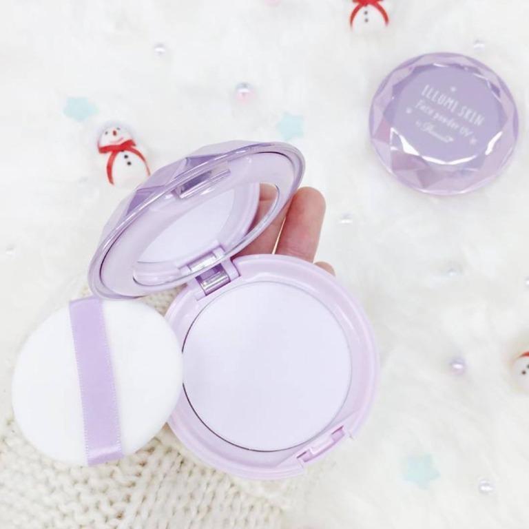 SALE 🇯🇵JAPAN NARIS UP Parasola ILLUMI SKIN Face Powder UV 薰衣草紫色調色防曬蜜粉餅 12g SPF50+PA++++