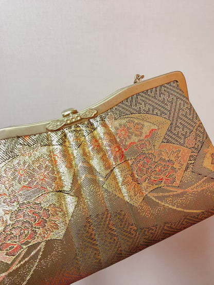 🇯🇵JAPAN Vintage ♡ Bags(Frame Purse/Frame Clutch/Kuchi Bag/Wallet)｜ 🇯🇵日本古著 ♡ 手袋(金襴錦織西陣織和裝手袋/口金袋/銀包)｜🔎 ss-vin207