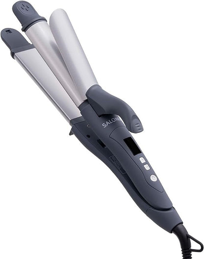 🇯🇵日本 SALONIA 2 Way Straight & Curl Iron 2用電髮棒 サロニア ストレート カール2WAYヘアアイロン 32mm