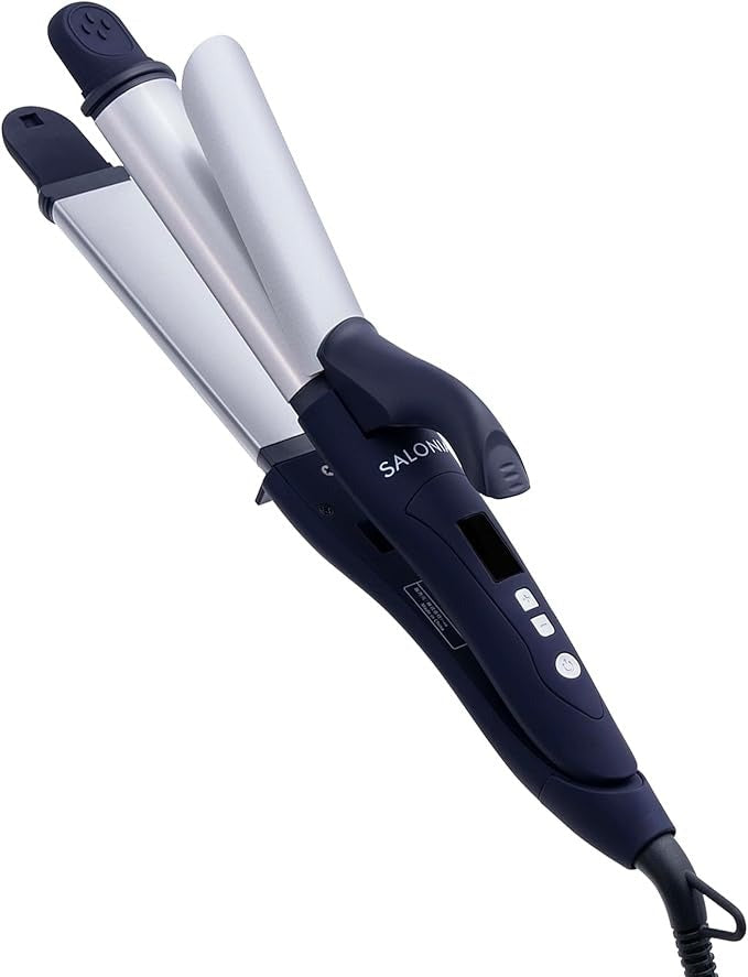 🇯🇵日本 SALONIA 2 Way Straight & Curl Iron 2用電髮棒 サロニア ストレート カール2WAYヘアアイロン 32mm