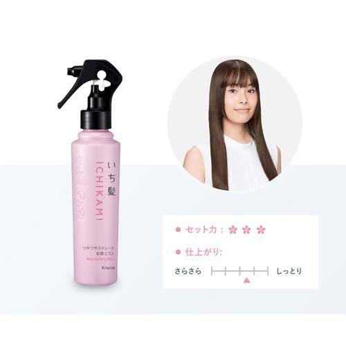 🇯🇵Japanese KRACIE Ichikami Hair Styling Mist いち髪つやつやストレート和草ミスト